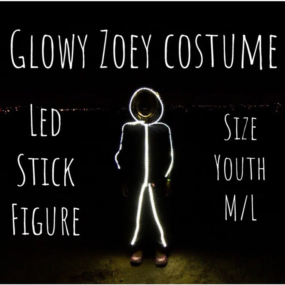 Glowy Zoey Halloween Costume